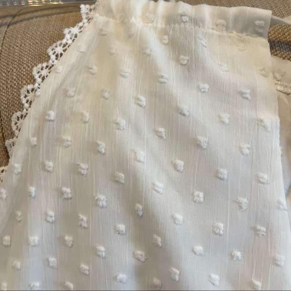 𝅺J: Shein HALTER NECK CHIFFON Spaghetti Strap Tank Top Sz S - Picture 7 of 8